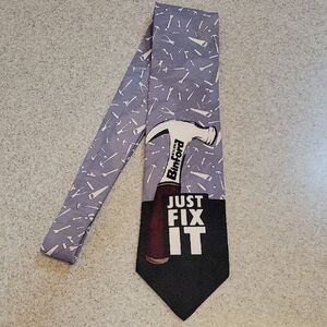 Home Improvement  'Just Fix It'  Vintage Tie New With Tags